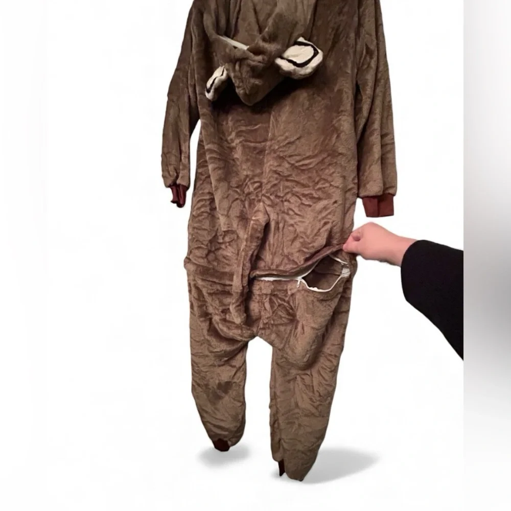 Woyasim Animal Onesie Pajamas | Kids Costume | Fleece | Hooded | 6-7 Y | New
